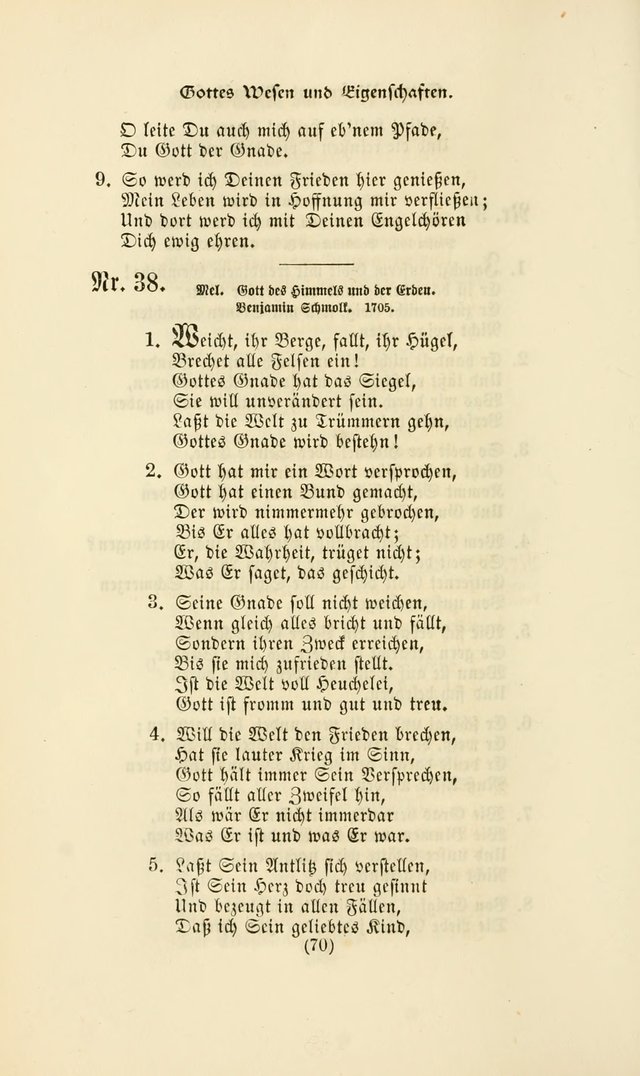 Deutsches Gesang- und Choralbuch: eine Auswahl geistlicher Lieder ... Neue, verbesserte und verhmehrte Aufl. page 67