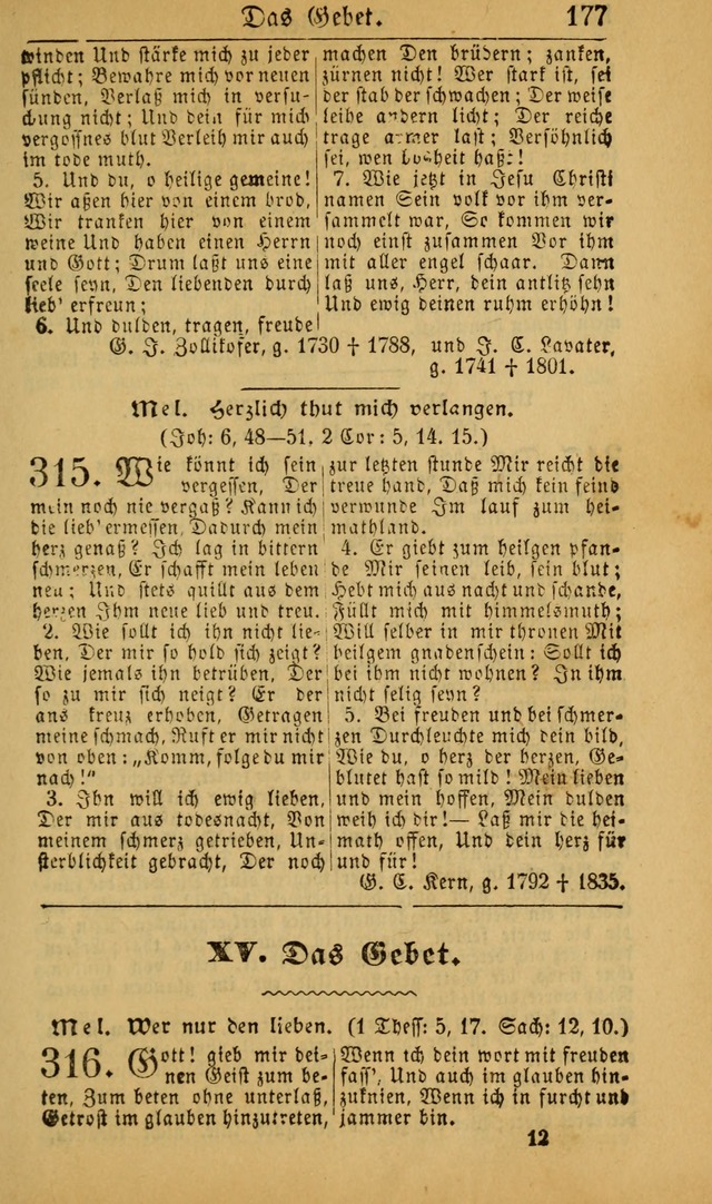 Deutsches Gesangbuch für die Evangelisch-Luterische Kirche in den Vereinigten Staaten: herausgegeben mit kirchlicher Genehmigung (22nd aufl.) page 179
