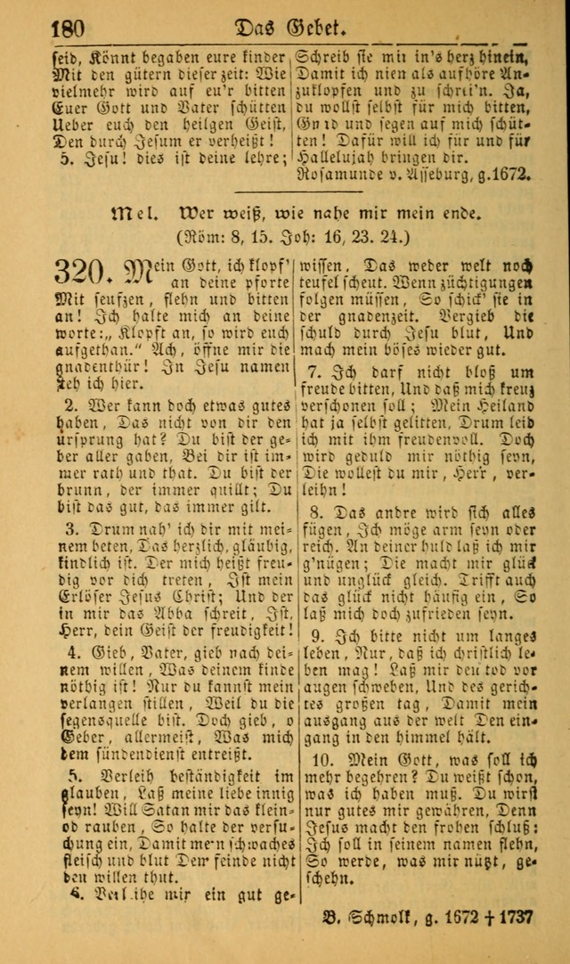 Deutsches Gesangbuch für die Evangelisch-Luterische Kirche in den Vereinigten Staaten: herausgegeben mit kirchlicher Genehmigung (22nd aufl.) page 182
