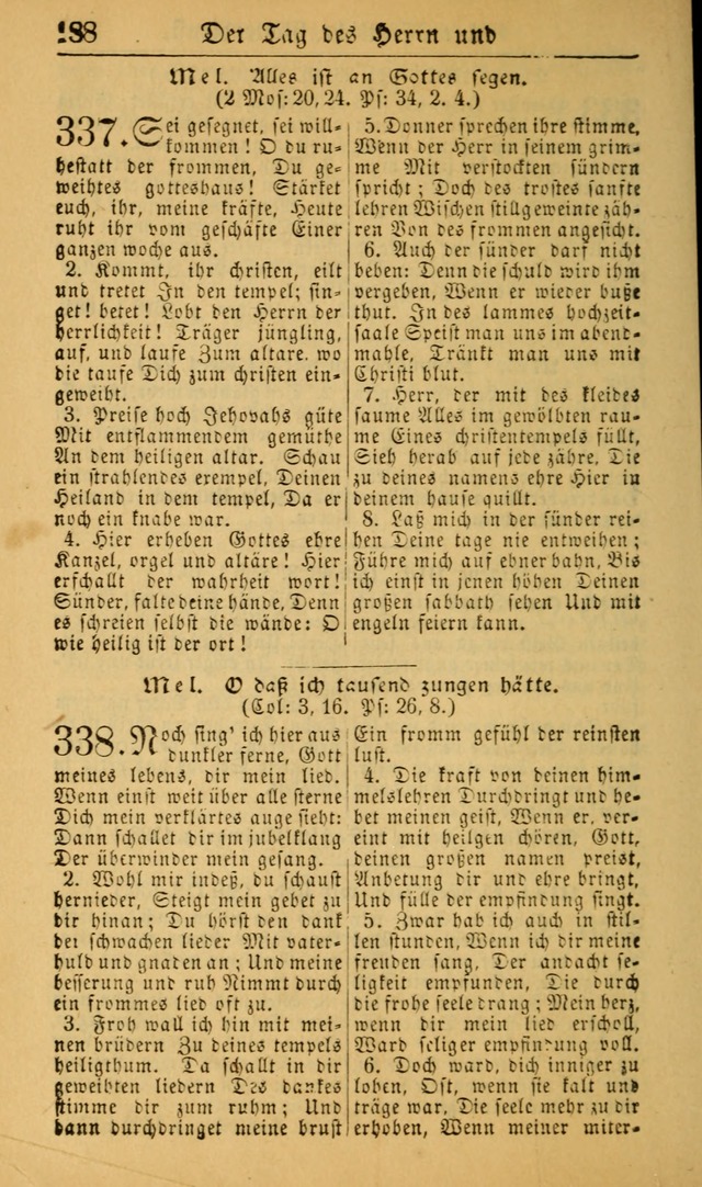 Deutsches Gesangbuch für die Evangelisch-Luterische Kirche in den Vereinigten Staaten: herausgegeben mit kirchlicher Genehmigung (22nd aufl.) page 190