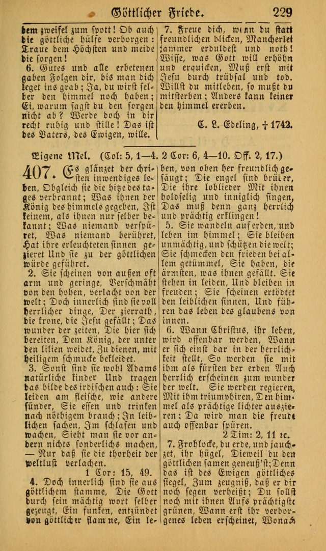 Deutsches Gesangbuch für die Evangelisch-Luterische Kirche in den Vereinigten Staaten: herausgegeben mit kirchlicher Genehmigung (22nd aufl.) page 231