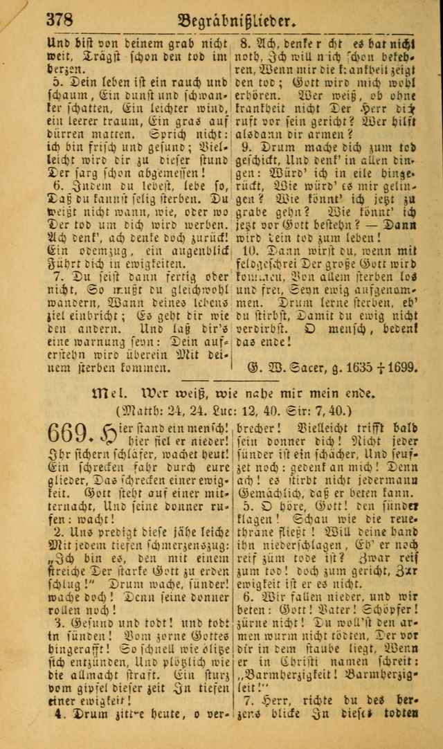 Deutsches Gesangbuch für die Evangelisch-Luterische Kirche in den Vereinigten Staaten: herausgegeben mit kirchlicher Genehmigung (22nd aufl.) page 380