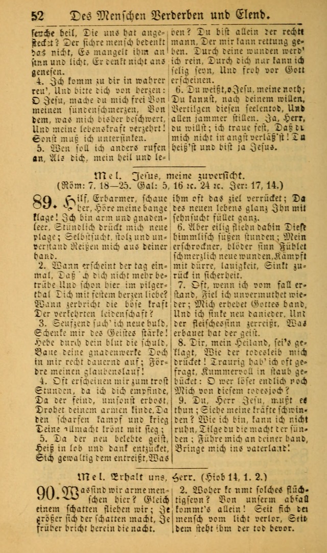 Deutsches Gesangbuch für die Evangelisch-Luterische Kirche in den Vereinigten Staaten: herausgegeben mit kirchlicher Genehmigung (22nd aufl.) page 52