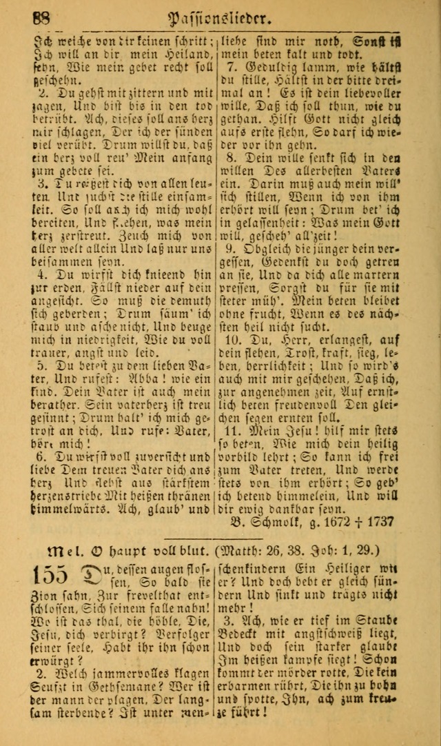 Deutsches Gesangbuch für die Evangelisch-Luterische Kirche in den Vereinigten Staaten: herausgegeben mit kirchlicher Genehmigung (22nd aufl.) page 88