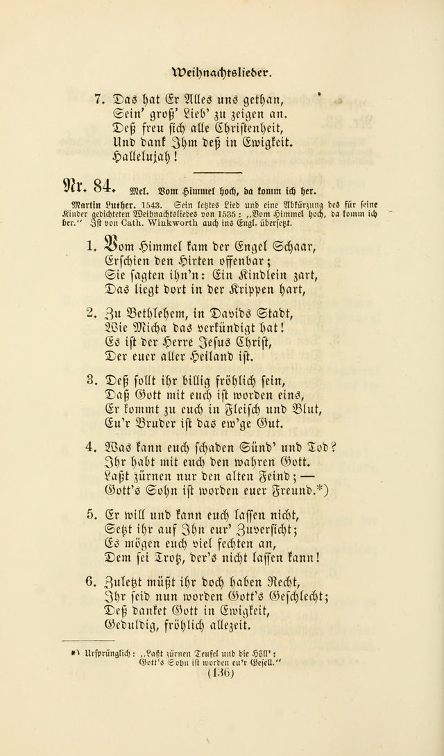 Deutsches Gesangbuch: eine auswahl geistlicher Lieder aus allen Zeiten der Christlichen Kirche page 133