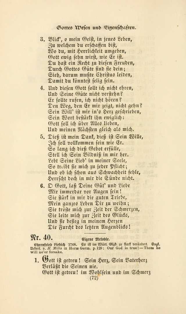 Deutsches Gesangbuch: eine auswahl geistlicher Lieder aus allen Zeiten der Christlichen Kirche page 69