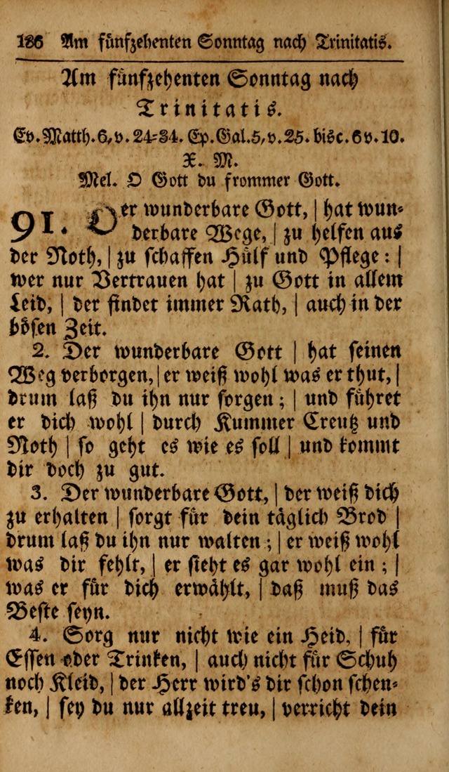 Das neu eingerichtete Gesang-buch: bestehend aus einer Sammlung der besten Lieder, zum gebrauch des öffentlichen Deutschen Gottesdienstes
