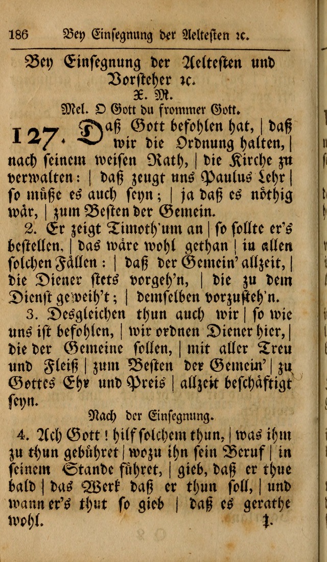 Das neu eingerichtete Gesang-buch: bestehend aus einer Sammlung der besten Lieder, zum gebrauch des öffentlichen Deutschen Gottesdienstes