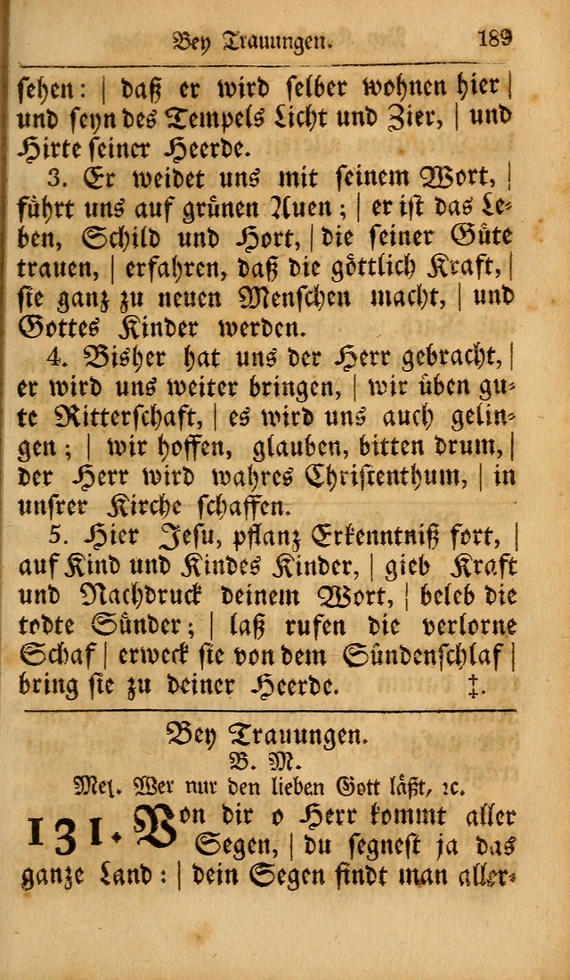 Das neu eingerichtete Gesang-buch: bestehend aus einer Sammlung der besten Lieder, zum gebrauch des öffentlichen Deutschen Gottesdienstes