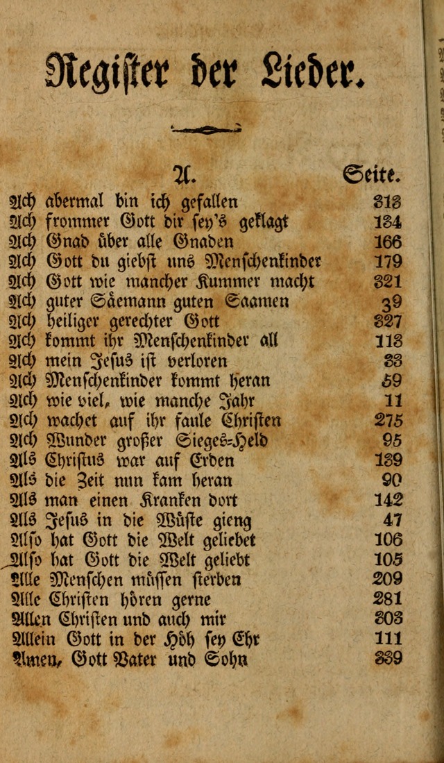 Das neu eingerichtete Gesang-buch: bestehend aus einer Sammlung der besten Lieder, zum gebrauch des öffentlichen Deutschen Gottesdienstes