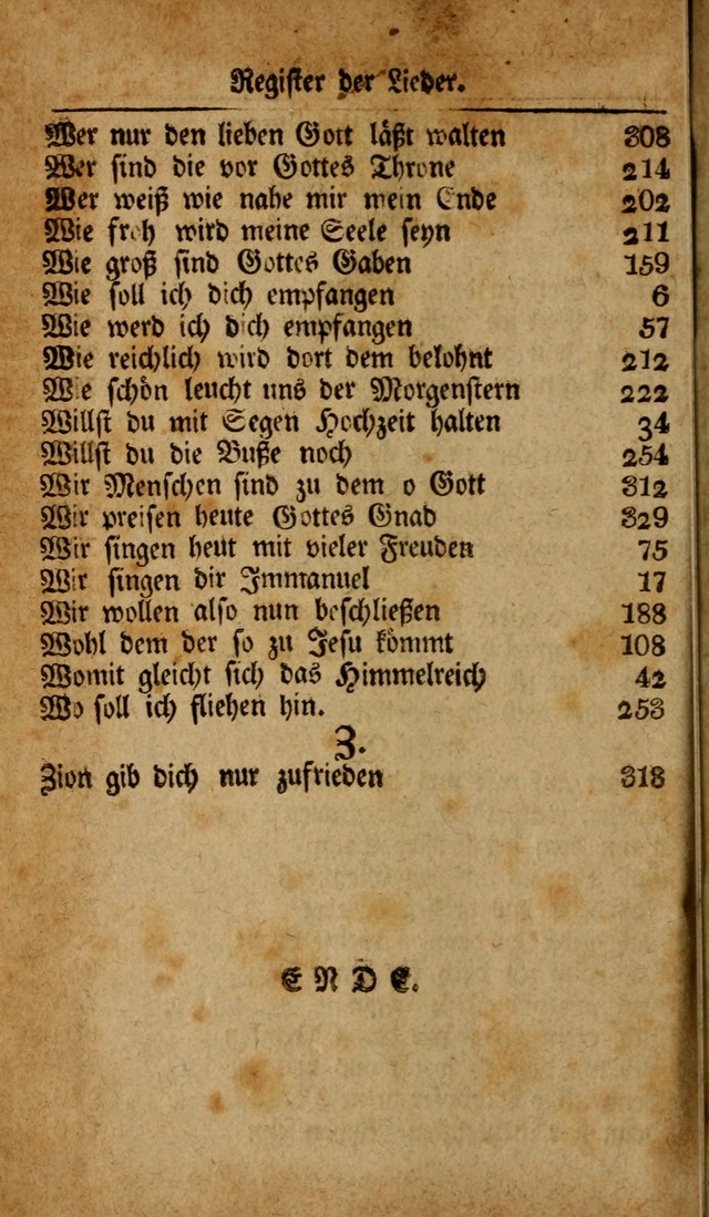 Das neu eingerichtete Gesang-buch: bestehend aus einer Sammlung der besten Lieder, zum gebrauch des öffentlichen Deutschen Gottesdienstes