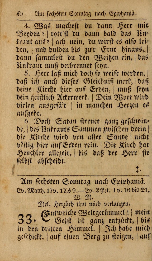 Das neu eingerichtete Gesang-buch: bestehend aus einer Sammlung der besten Lieder, zum gebrauch des öffentlichen Deutschen Gottesdienstes