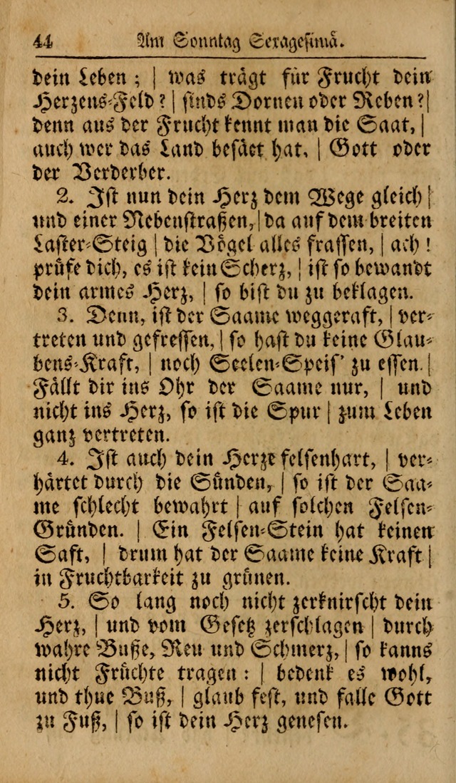 Das neu eingerichtete Gesang-buch: bestehend aus einer Sammlung der besten Lieder, zum gebrauch des öffentlichen Deutschen Gottesdienstes