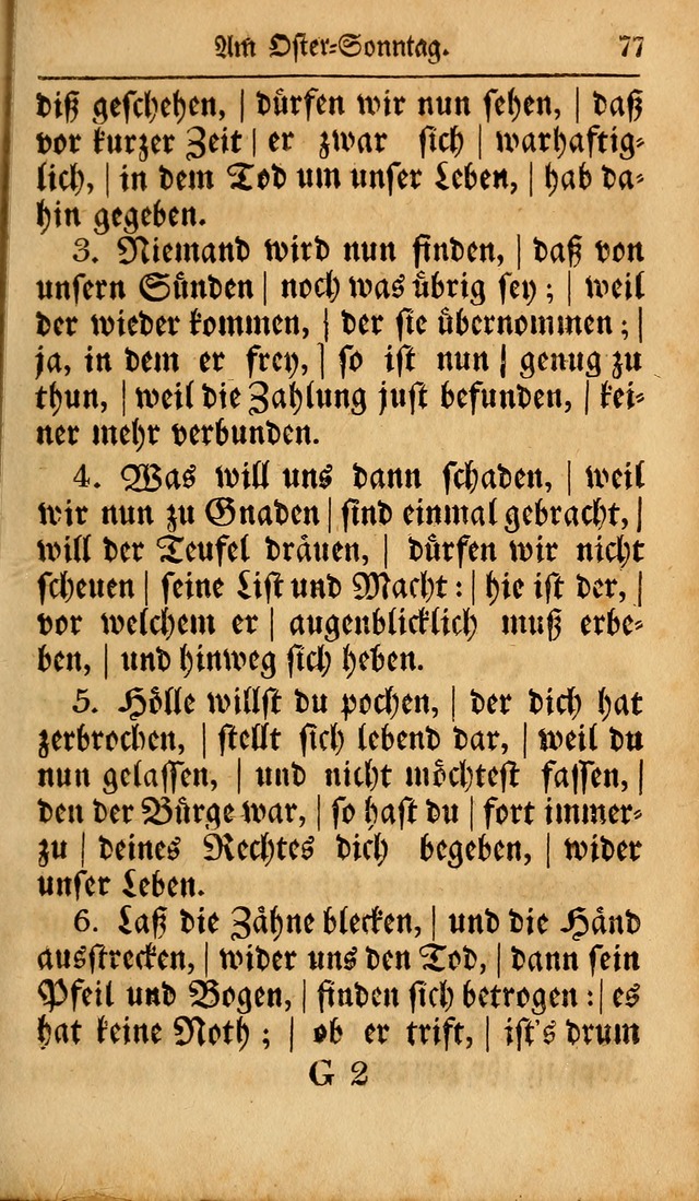Das neu eingerichtete Gesang-buch: bestehend aus einer Sammlung der besten Lieder, zum gebrauch des öffentlichen Deutschen Gottesdienstes