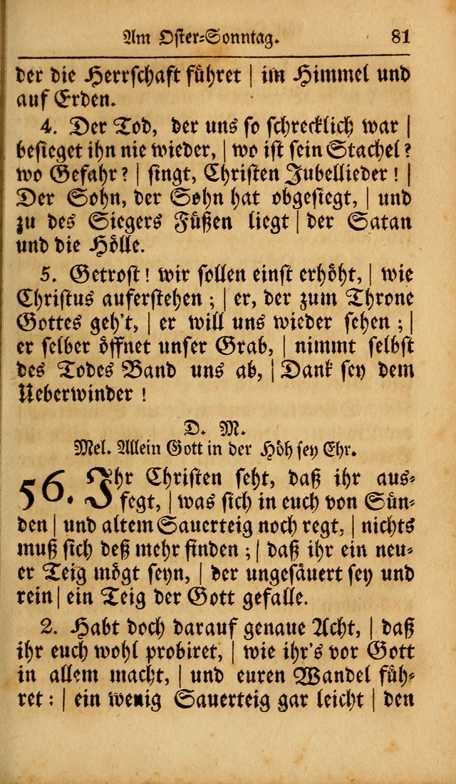 Das neu eingerichtete Gesang-buch: bestehend aus einer Sammlung der besten Lieder, zum gebrauch des öffentlichen Deutschen Gottesdienstes