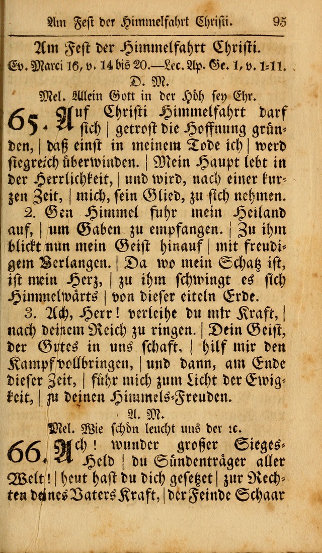 Das neu eingerichtete Gesang-buch: bestehend aus einer Sammlung der besten Lieder, zum gebrauch des öffentlichen Deutschen Gottesdienstes