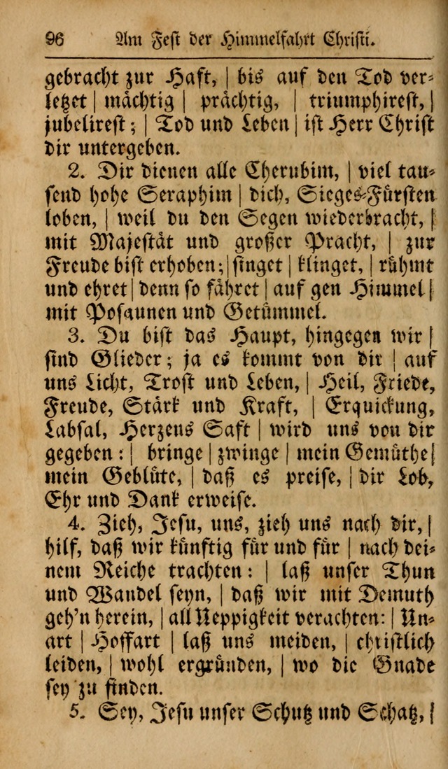 Das neu eingerichtete Gesang-buch: bestehend aus einer Sammlung der besten Lieder, zum gebrauch des öffentlichen Deutschen Gottesdienstes