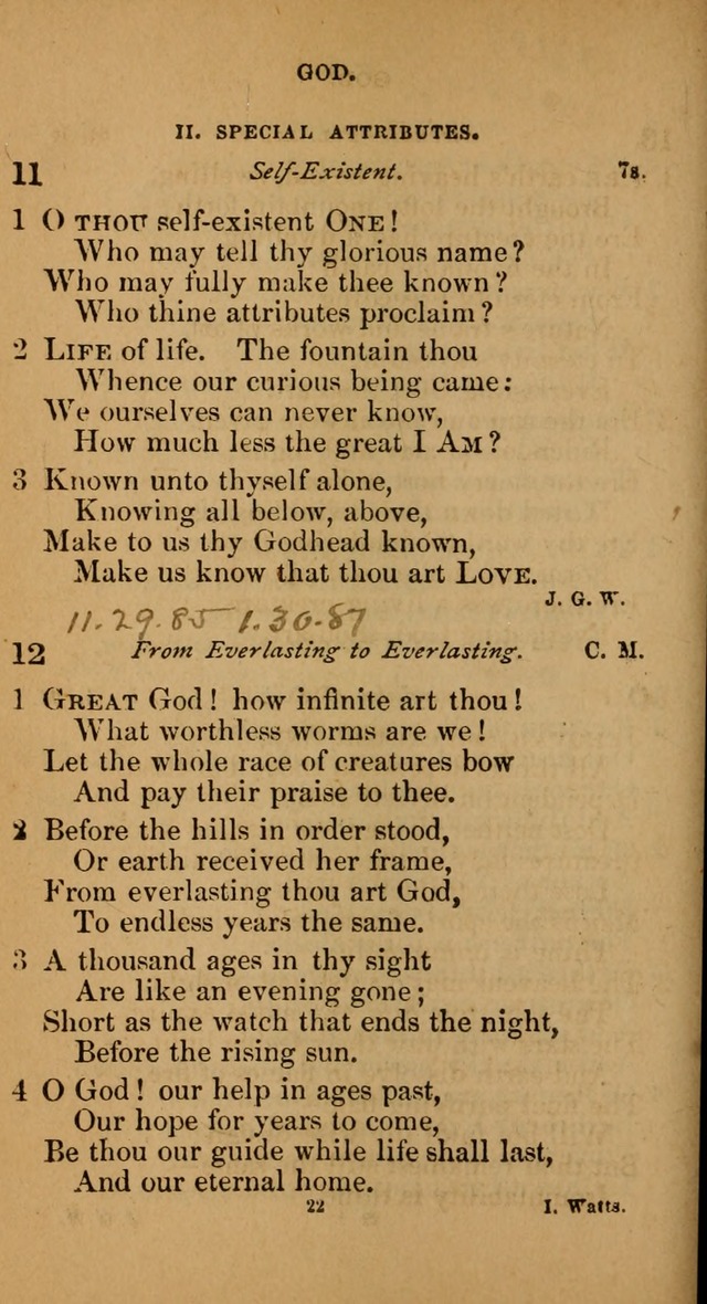 Devotional hymns: selected for public and social worship page 22
