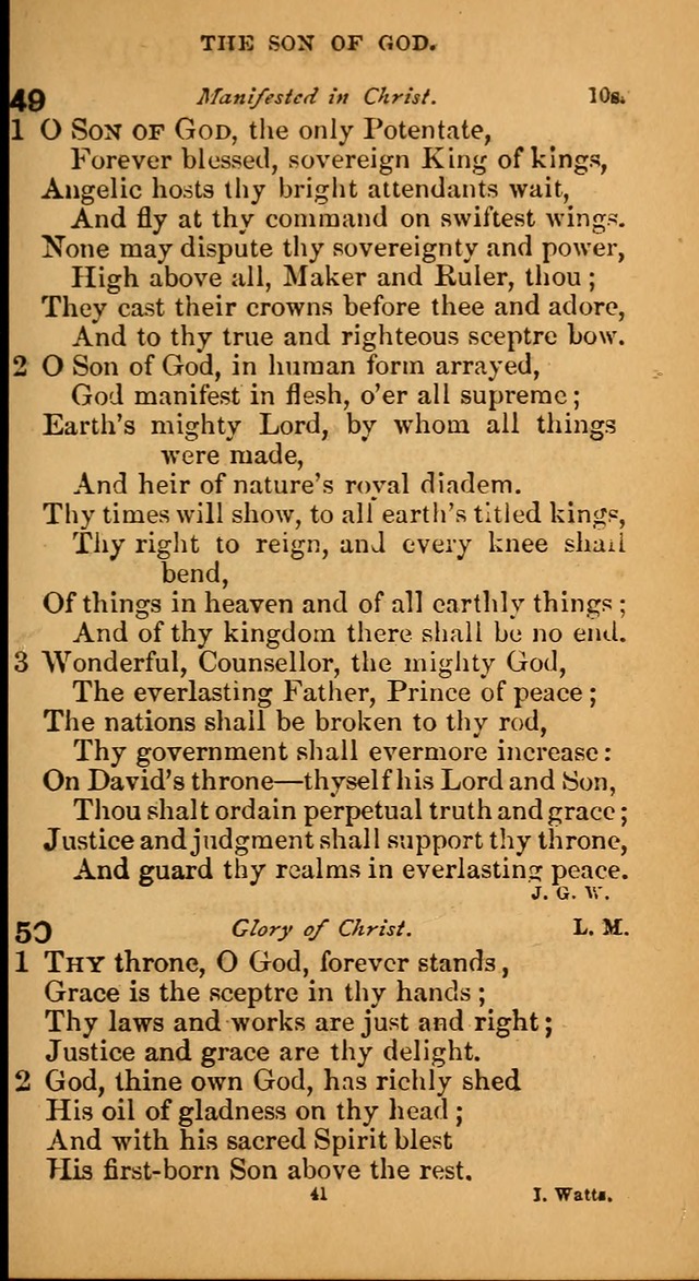 Devotional hymns: selected for public and social worship page 41
