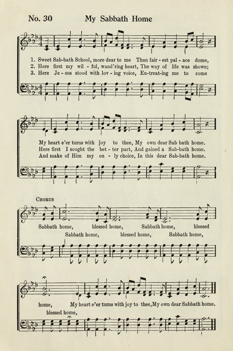 Deseret Sunday School Songs page 30