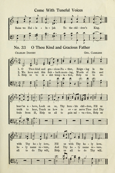 Deseret Sunday School Songs page 33