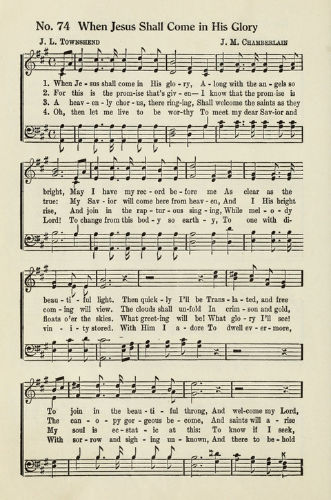 Deseret Sunday School Songs page 74