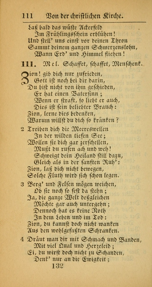 Evangelisches Gesangbuch: oder eine sammlung geistreicher lieder zum gebrauch der Evangelischen Gemeinscaft und aller heilsuchenden seelen  (4th und verb. Aufl.) page 134