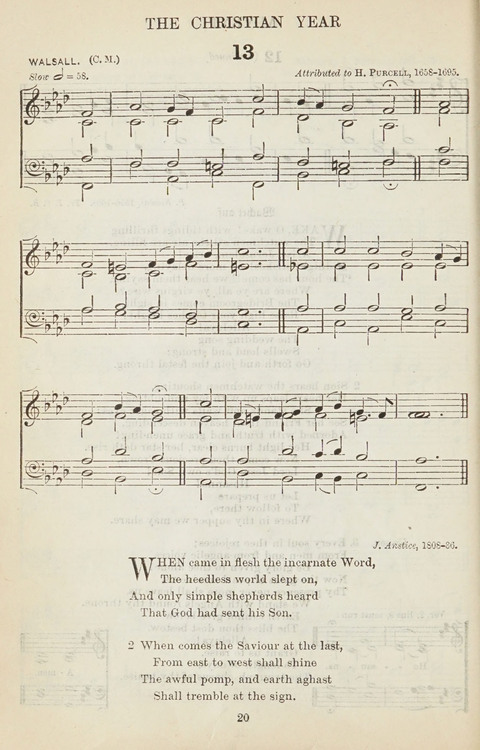 The English Hymnal: with tunes page 20