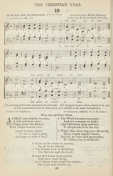The English Hymnal: with tunes page 30