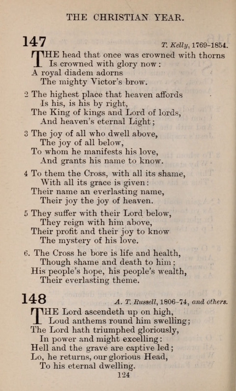 The English Hymnal page 124