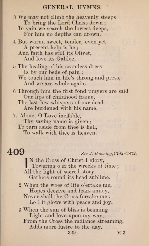 The English Hymnal page 329