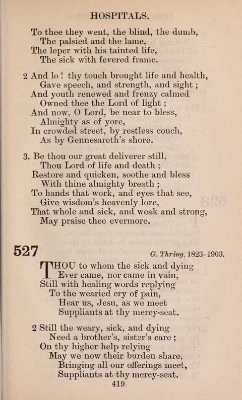 The English Hymnal page 419