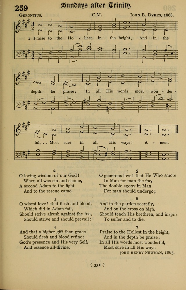 The Hymnal: as authorized and approved by the General Convention of the Protestant Episcopal Church in the United States of America in the year of our Lord 1916 page 406