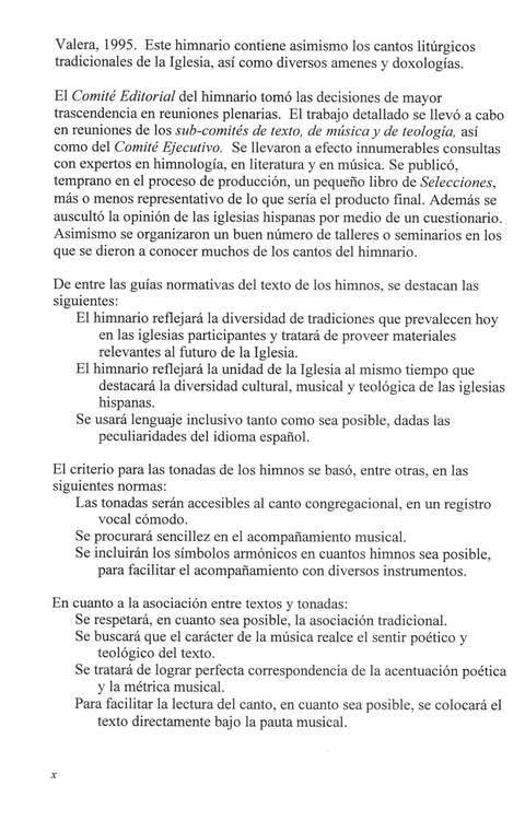 El Himnario page viii