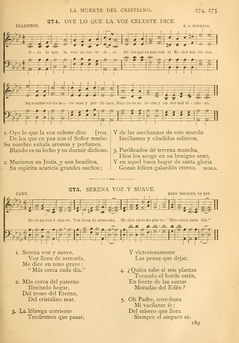 El Himnario Evangelico : Para el Uso de Todas Las Iglesias page 186
