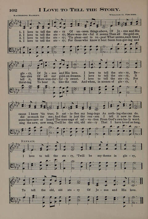 Exalt His Name: a hymnal for the church school, young people