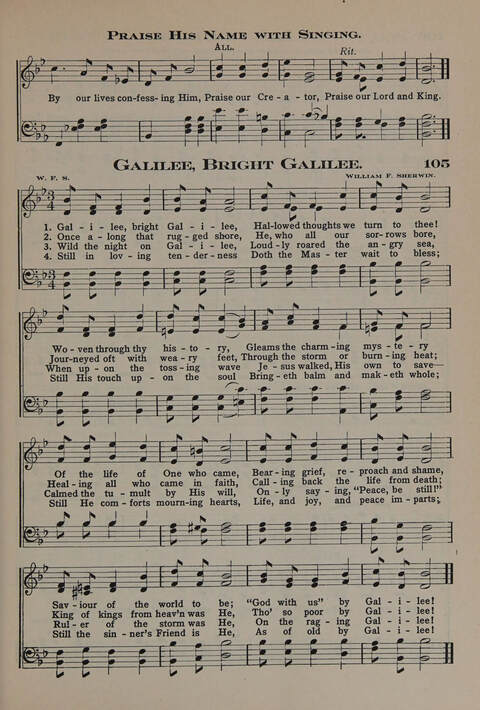 Exalt His Name: a hymnal for the church school, young people