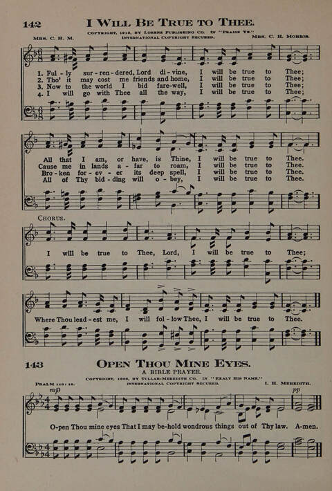 Exalt His Name: a hymnal for the church school, young people