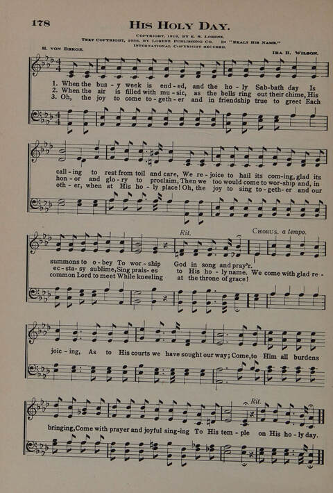 Exalt His Name: a hymnal for the church school, young people