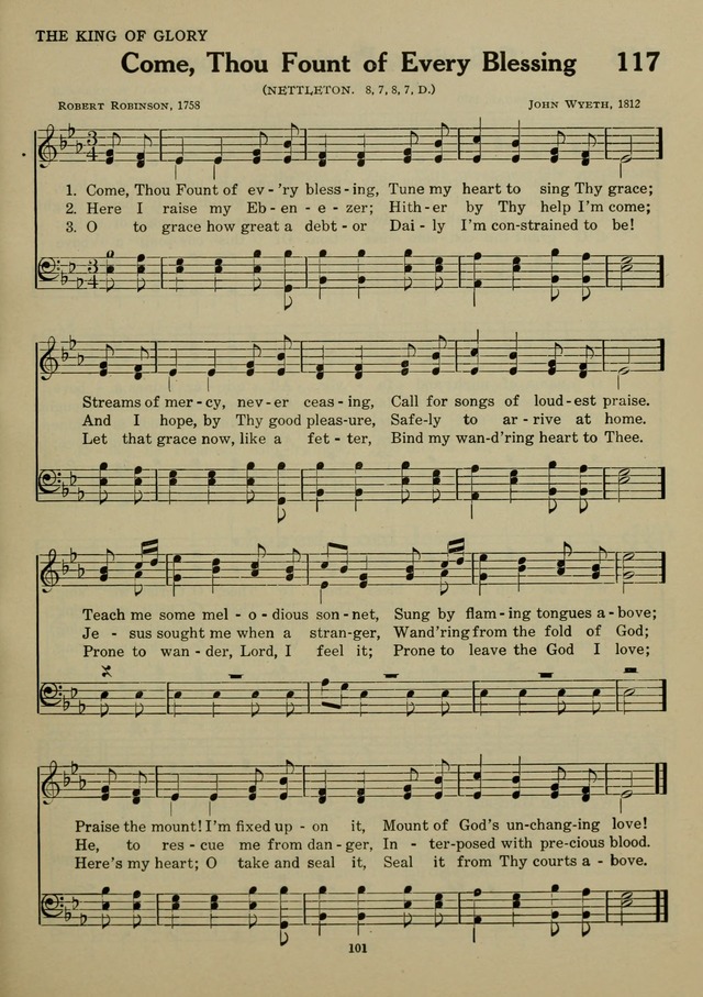 Elmhurst Hymnal: and orders of worship for the Sunday school, young people