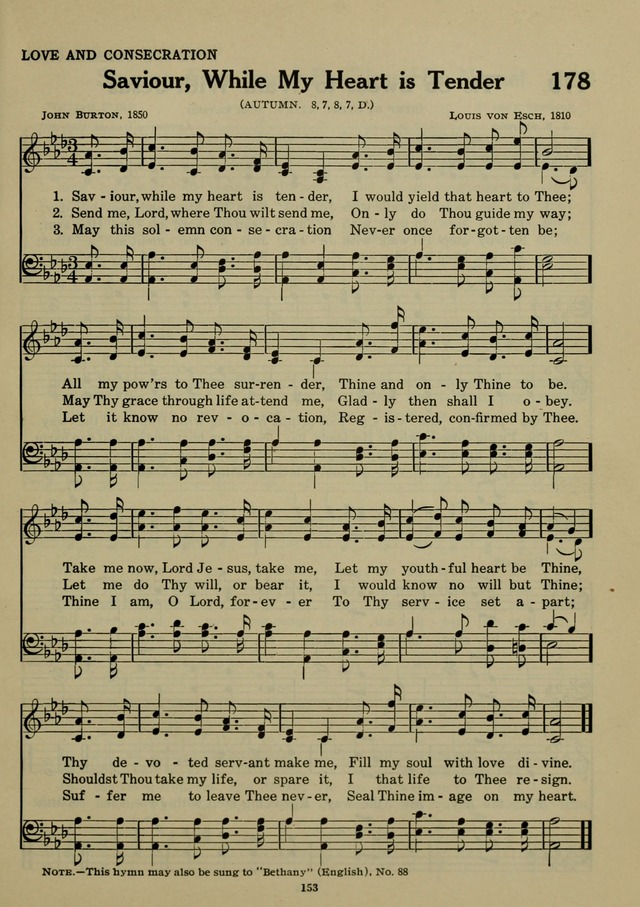 Elmhurst Hymnal: and orders of worship for the Sunday school, young people