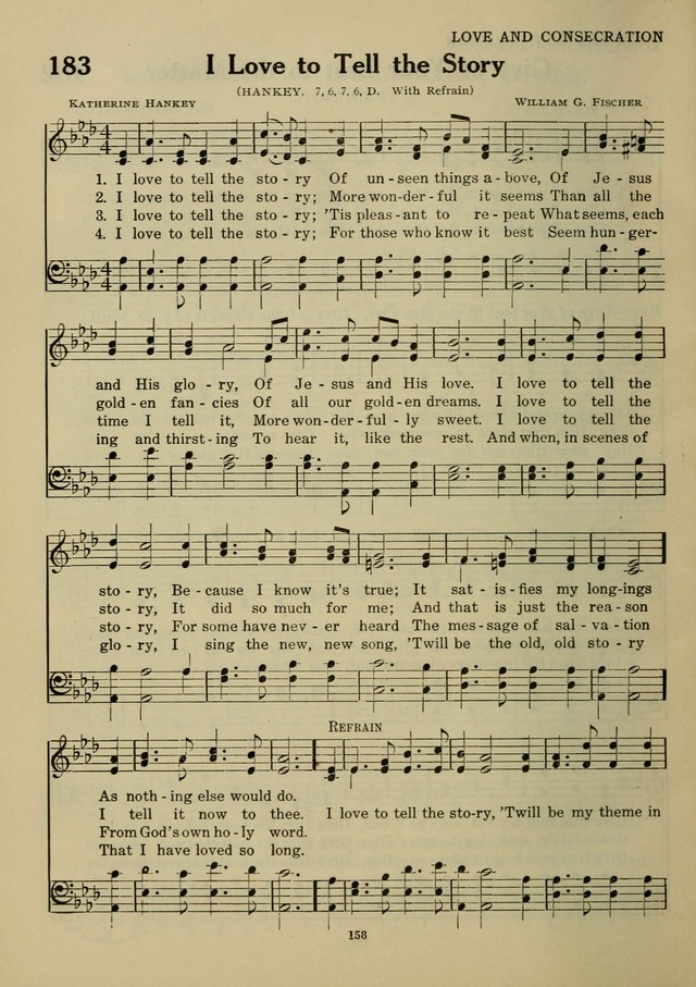 Elmhurst Hymnal: and orders of worship for the Sunday school, young people