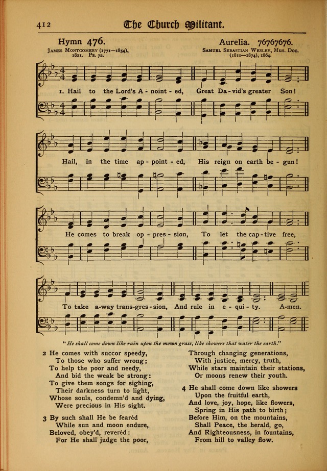 The Evangelical Hymnal with Tunes page 416