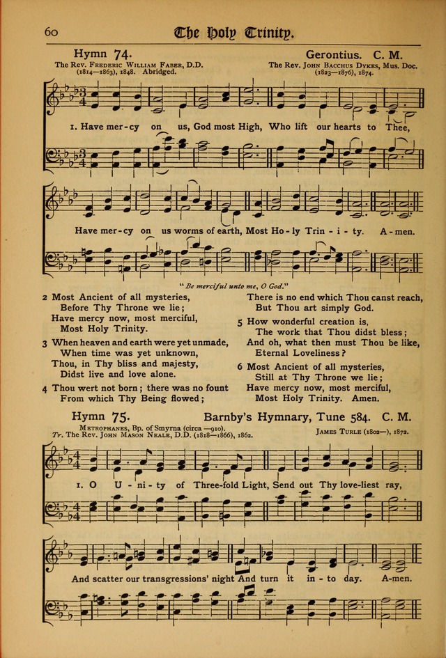 The Evangelical Hymnal with Tunes page 62