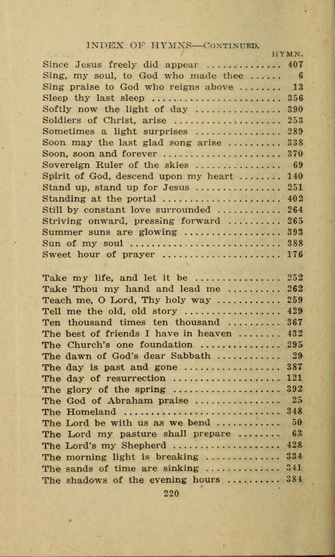 The Evangelical Hymnal. Text edition page 538