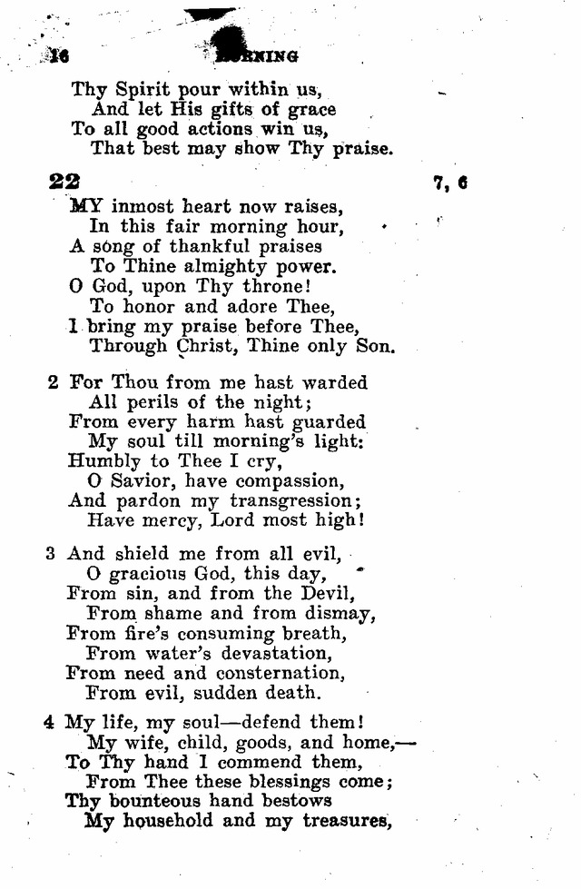 Evangelical Lutheran Hymn-book page 244