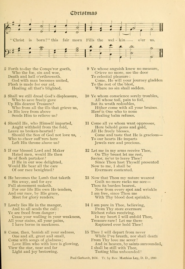 Evangelical Lutheran hymnal: with music page 96