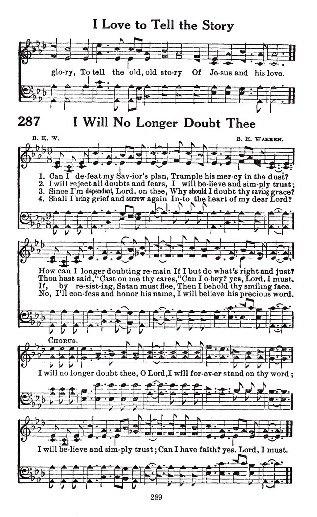 Evening Light Songs page 289