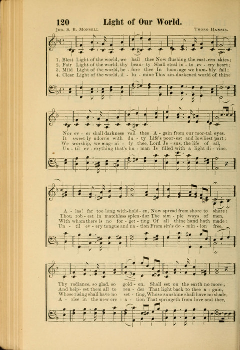 Echoes of Paradise: a choice collection of Christian hymns suitable for Sabbath schools and all other departments of religious work page 118