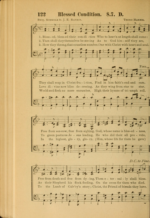 Echoes of Paradise: a choice collection of Christian hymns suitable for Sabbath schools and all other departments of religious work page 120
